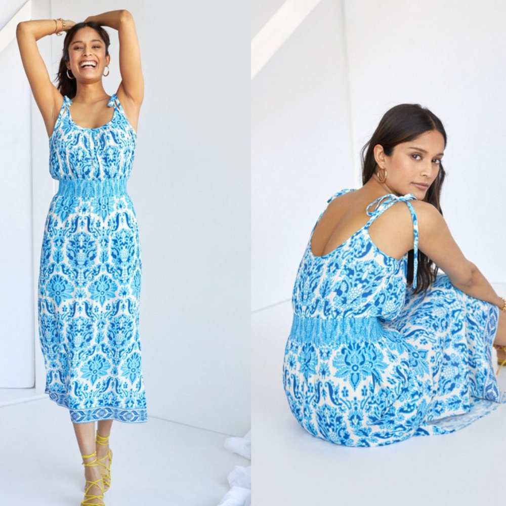 Tracy Reese- Baroque Midi Dress